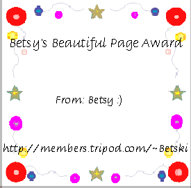 Betsy's Award