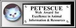 The Pet'escue Award