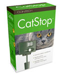 CatStop ... automatic way to keep unwanted cats away outdoors from Contech, buy here at HDW Enterprises